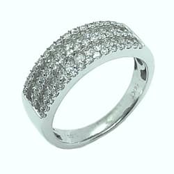 14ct Gold, 1ct Diamond Band